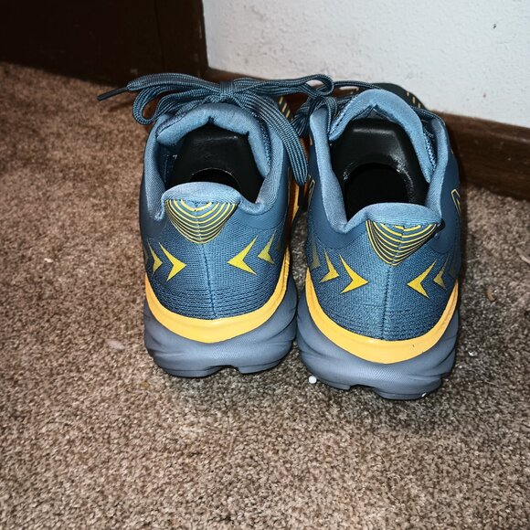 NEW NOKA Ice Silk Men's Sports Shoes Blue/Yellow Size 7 fits like a 6.5 - Picture 10 of 11